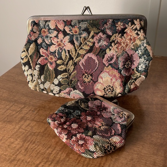 Vintage Clutch & Coin Purse - Picture 3 of 10